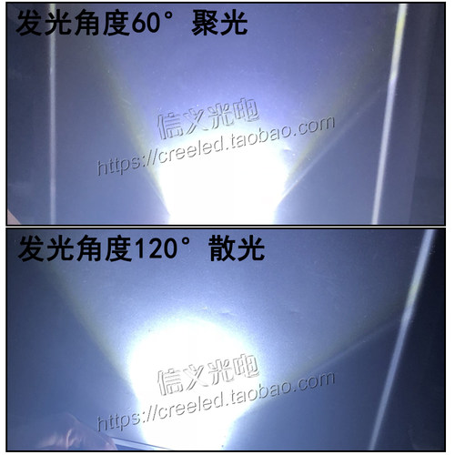 LED玻璃聚光透镜 44mm透镜 反光杯 固定支架 套装50W 100w灯珠镜 - 图3