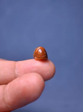 黑皮白玉独籽料龙龟手机挂坠戒面