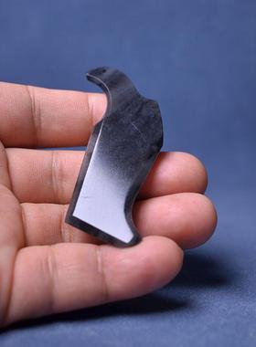 和田玉意境青花籽料特色挂坠把件