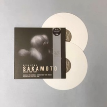 Spot Sakamoto Music for Film Pearl White Glue 2LP Limited 500 Number of black adhesive Records