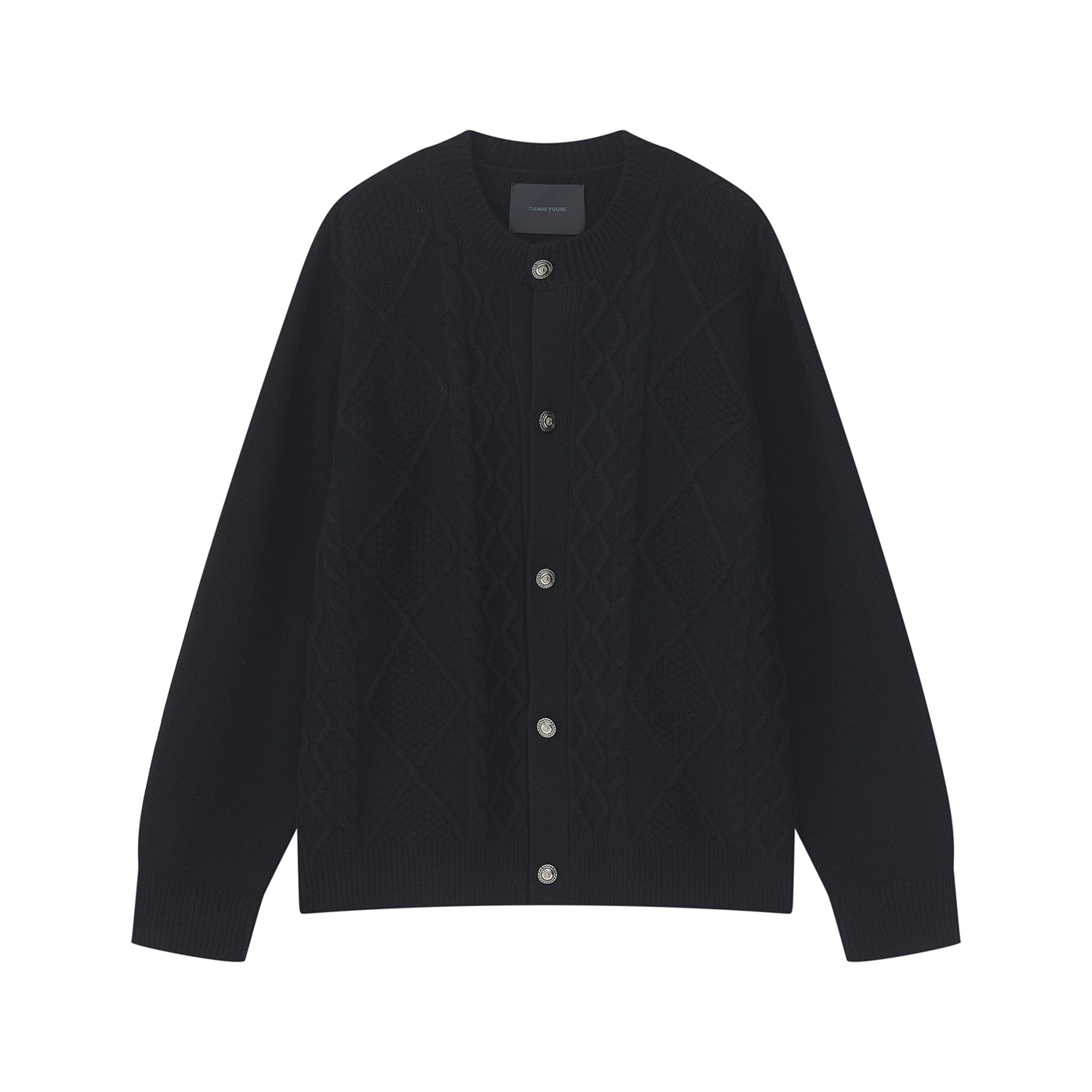 秋季新款男士休闲全羊毛开衫原创设计师款复古宽松毛衣男外套潮流,淘宝优惠券,粉丝福利购,淘宝优惠卷