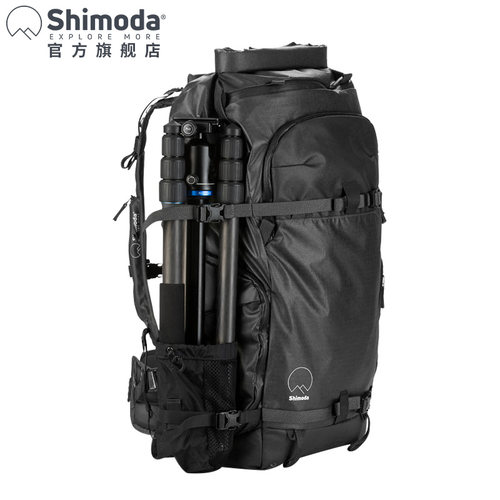 Shimoda摄影包专业户外双肩微单反登山相机包Action X30/50/70L新 - 图0