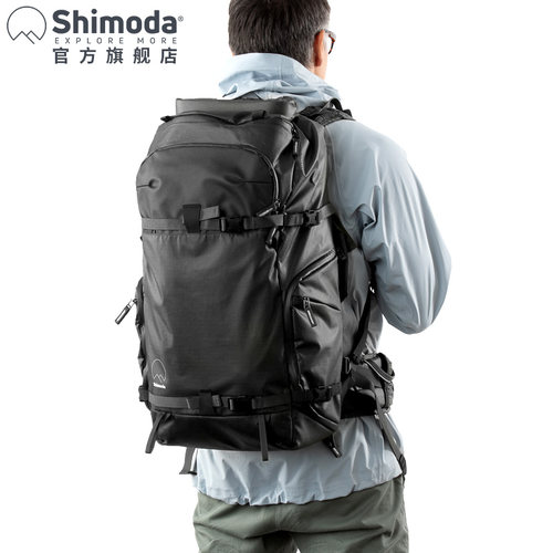 Shimoda摄影包专业户外双肩微单反登山相机包Action X30/50/70L新 - 图2