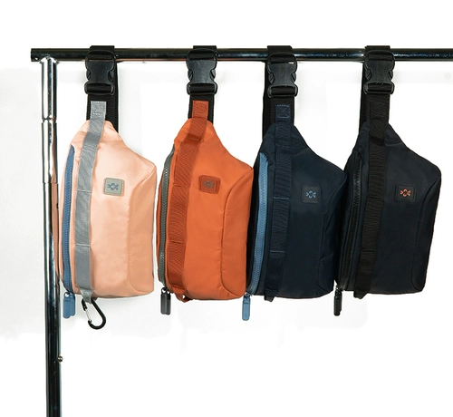 Tide, поясная сумка подходит для мужчин и женщин, модная водонепроницаемая сумка через плечо, нагрудная сумка, городской стиль, в корейском стиле