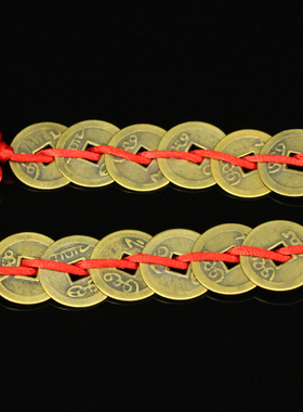 五帝钱真品铜钱纯铜葫芦挂件