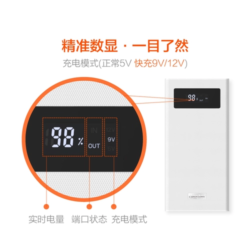 Beast BST-K6X20000 MAH QC3.0 Литий-полимер Мобильный источник питания 12 В двусторонняя быстрая зарядка