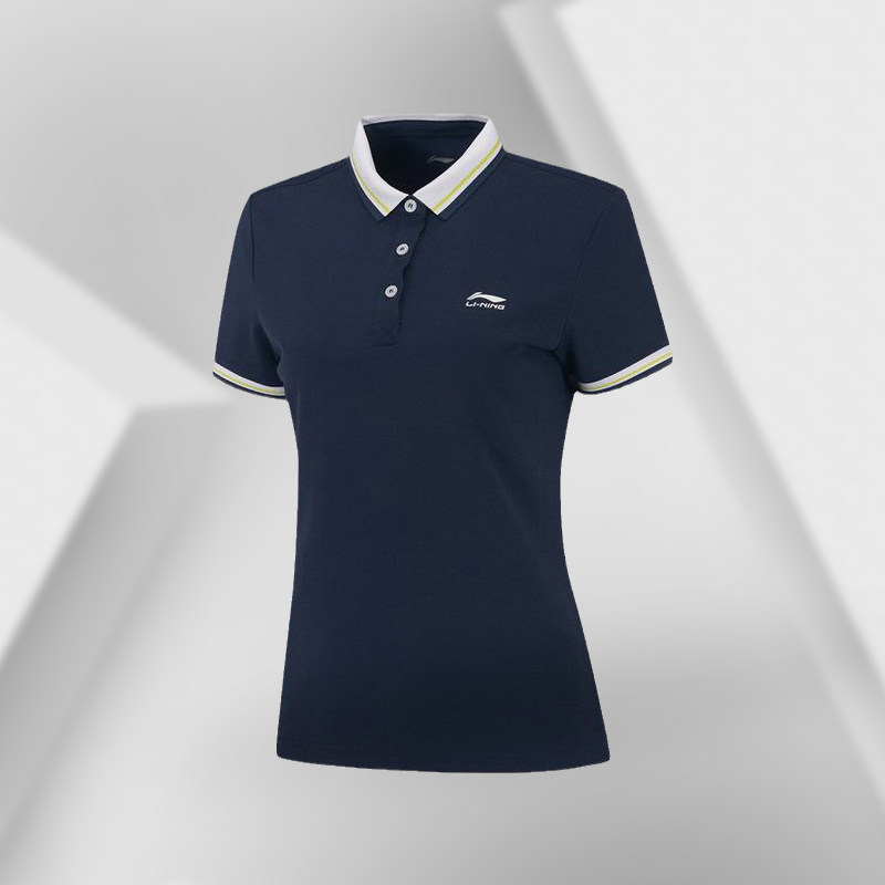 李宁正品POLO衫女子新款时尚运动休闲吸湿排汗短袖T恤上衣APLP078,淘宝优惠券,粉丝福利购,淘宝优惠卷