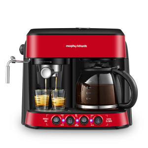 MORPHY RICHARDS/摩飞电器 MR4625咖啡机家用小型意式美式打奶泡