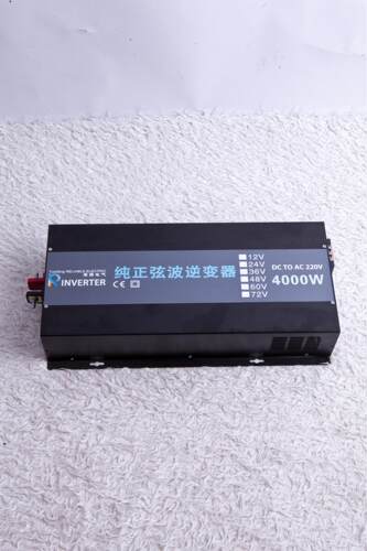 4000W纯正弦波逆变器12V24V48v转220V1000W2000W3000W家用车载 - 图3