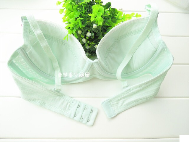 Yilanfen pure cotton development period light color girls bra