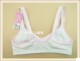 Yilanfen solid color cotton girls bra 2 pieces