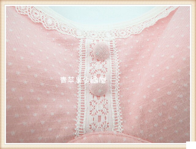 Yilanfen buckle wide shoulder girl's bra 2 pieces