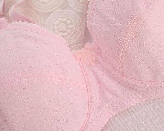 Soft Wire 100c Thin Summer Breathable Girls Bra