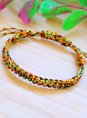 手工编织端午节五色线五彩绳