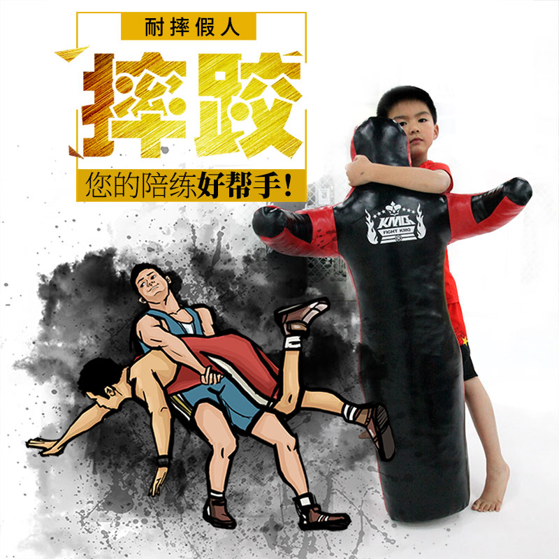 20年大促康美雀摔跤假人MMA综合格斗拳击假人沙袋消防训练布人假 - 图3