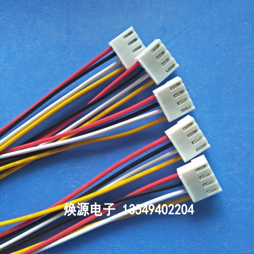 定制VH3.96mm 4p端子线 电子线连接对插线 电源开关线1007 18awg - 图2