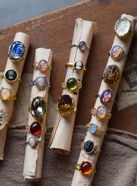 纯银，铜镀金复古典雅，个性特别