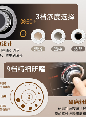 飞利浦美式咖啡机全自动家用正品