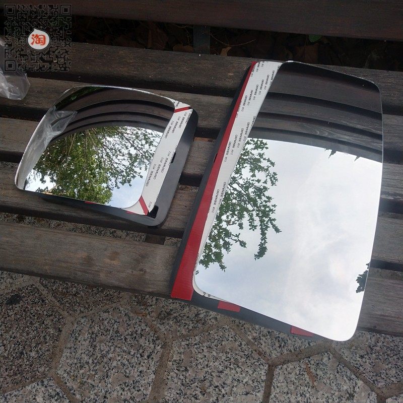 适配陕汽重卡德龙X5000后视镜片加热倒车镜反光镜片国六高清配件 - 图0