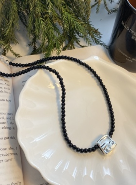 【99元3件】 Siaon 手工串珠项链ins韩系博主轻奢高级感磁吸扣