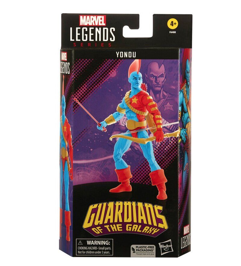 现货正版Marvel Legends 银河护卫队漫画版星爵勇度6寸可动人偶模