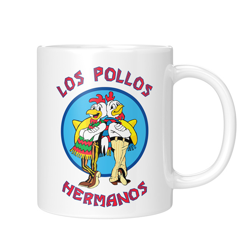 绝命毒师炸鸡店 Los Pollos Hermanos 陶瓷咖啡马克杯 泡茶杯子 - 图3