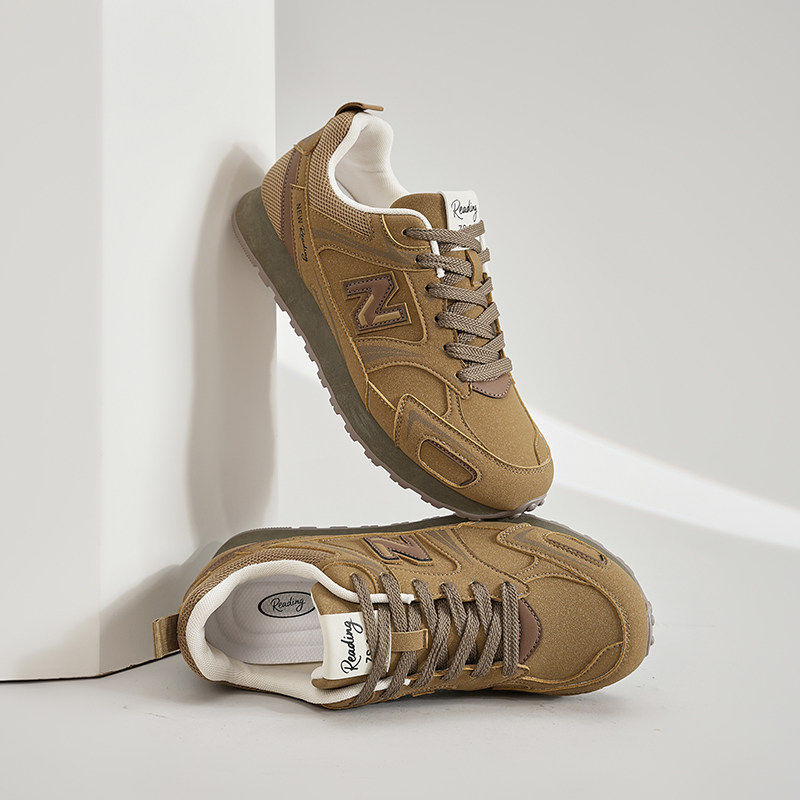 新百伦2026冬季潮流百搭休闲男鞋平底舒适德训板鞋运动鞋情侣同款,淘宝优惠券,粉丝福利购,淘宝优惠卷