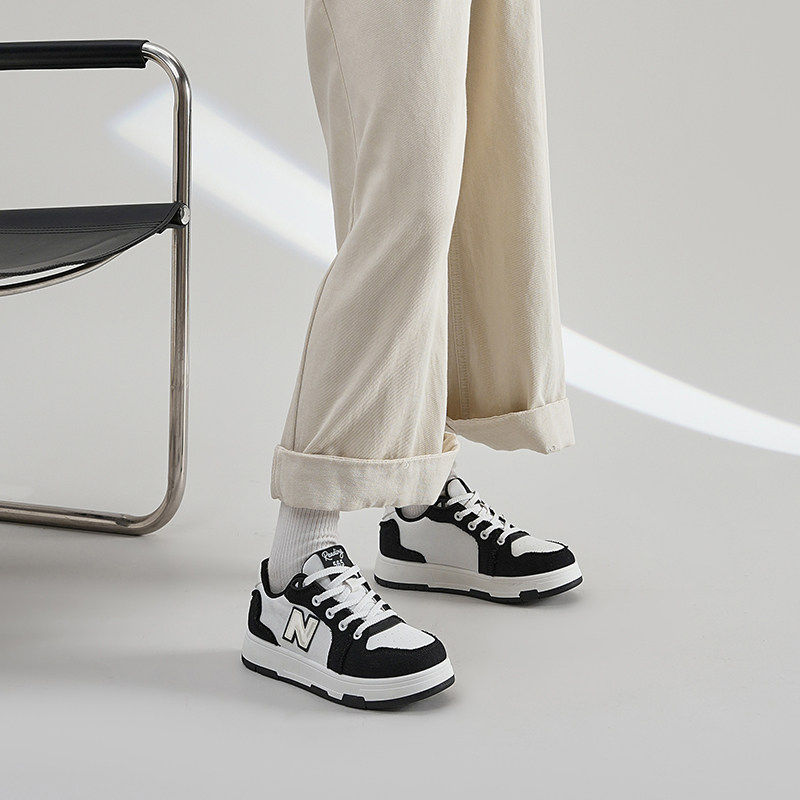 新百伦2026冬季新款潮流复古运动时尚百搭平底板鞋情侣同款休闲鞋,淘宝优惠券,粉丝福利购,淘宝优惠卷
