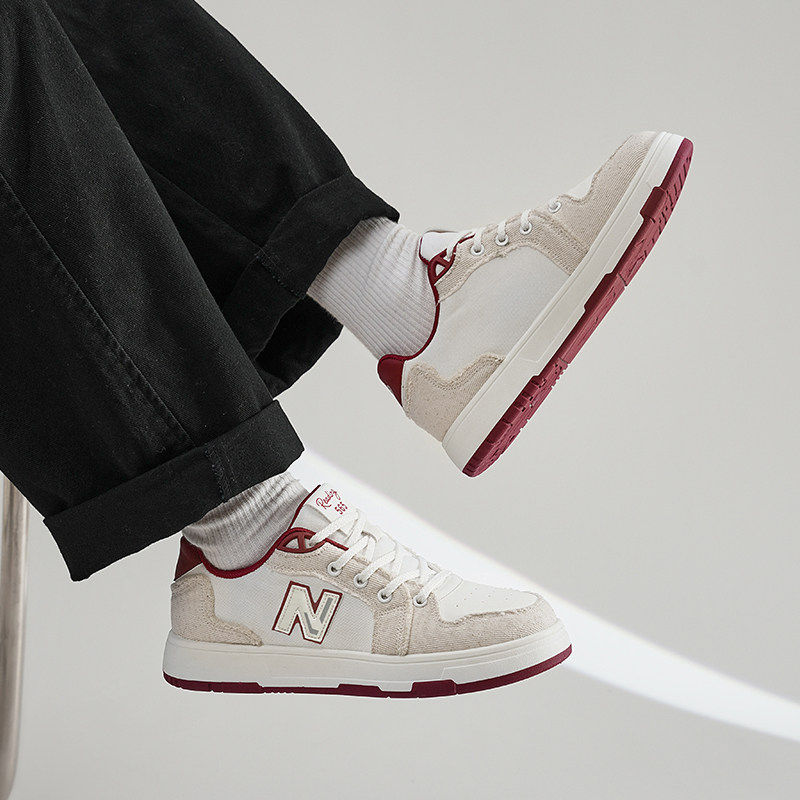 新百伦2026冬季新款潮流复古运动时尚百搭平底板鞋情侣同款休闲鞋,淘宝优惠券,粉丝福利购,淘宝优惠卷