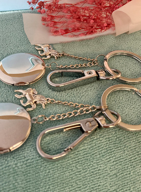 钛钢情侣项链定制照片生日礼物