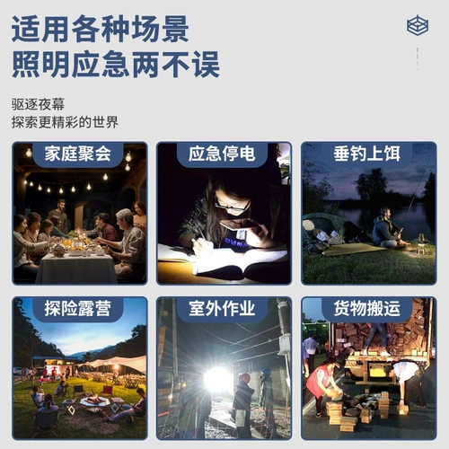 Дорожная супер яркая лампа для кемпинга с зарядкой, навес, сверхдлинные садовые фонари, палатка, подвесной светильник