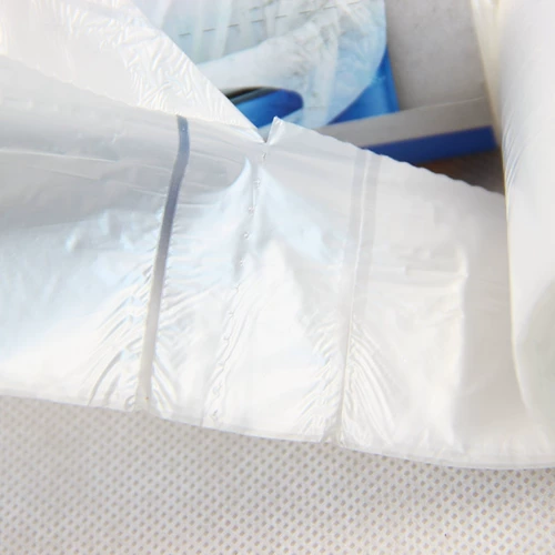 Пластиковый жилет, мусорный мешок, портативный пакет, прозрачная большая сумка для хранения, увеличенная толщина