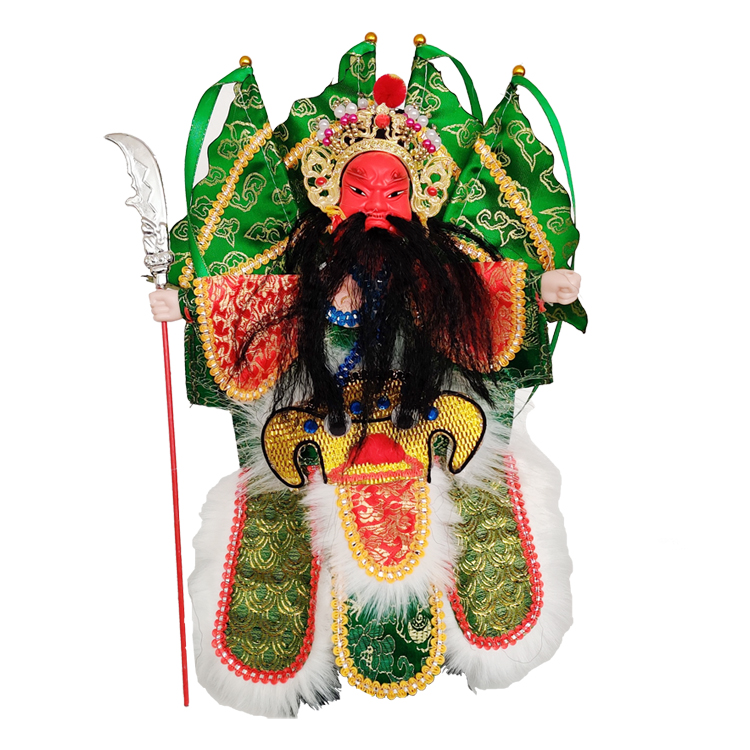 漳州布袋戏木偶娃娃关羽张飞赵云三国人物可动人掌上玩具中国特色,淘宝优惠券,粉丝福利购,淘宝优惠卷