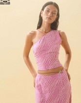 Motel Rocks womens clothing UK straight mail UO new pint BAYAN single shoulder short vest