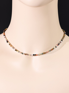 新中式天然阿拉善玛瑙项链