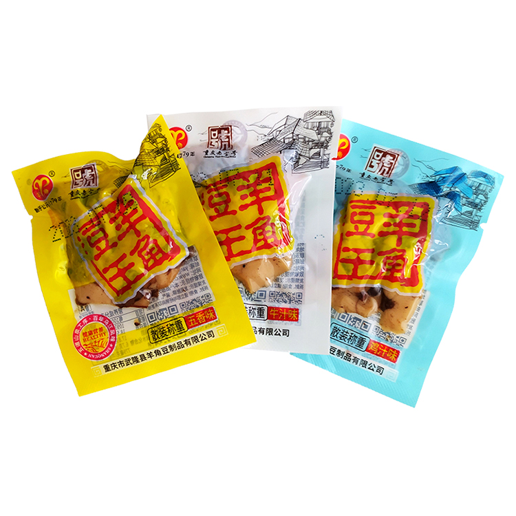 羊角香菇风味豆干散称500g素食品小包装青海西藏新疆做不了请理解 - 图1