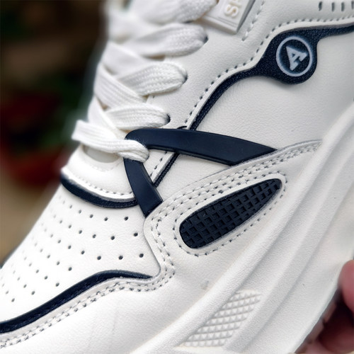 森马撤柜百搭浅口不磨脚低帮舒适厚底休闲鞋 圆头乳胶鞋垫板鞋 - 图0