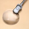 Desktop magnifying glass with clip 20x reading clock repair engraving and sealing LED light hose magnifying glass free shipping