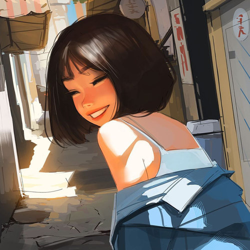 女生画集笔刷Procreate插画稿手绘PS人物女孩头像CSP临摹素材ipad - 图2