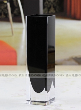 手工玻璃工艺品琥珀琉璃小花瓶