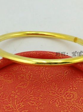 紫铜手镯纯铜红铜保真