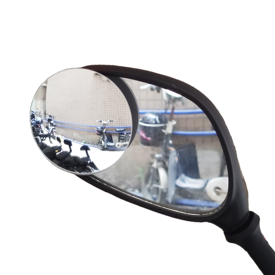 超广角电动车摩托车后视镜玻璃盲点镜凸面镜大视野改装高清小圆镜 - 图3