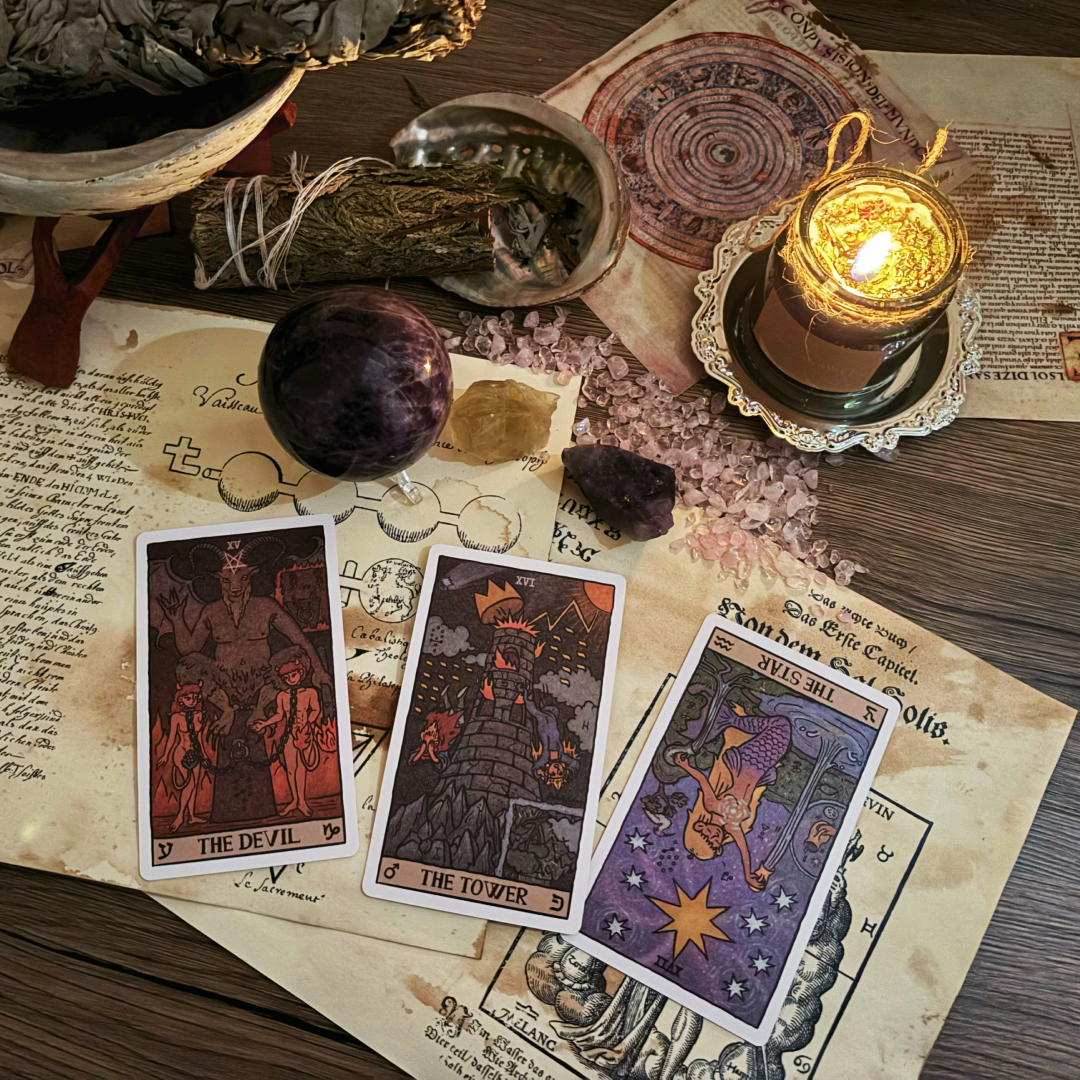 正版 Akashic Eye塔罗牌卡罗牌西专业高级感桌游卡牌tarot塔luo牌-图1