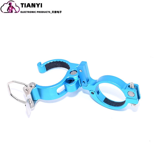 铝合金多功能自行车车夹强光灯架TrustFire自行车照明手电筒夹具