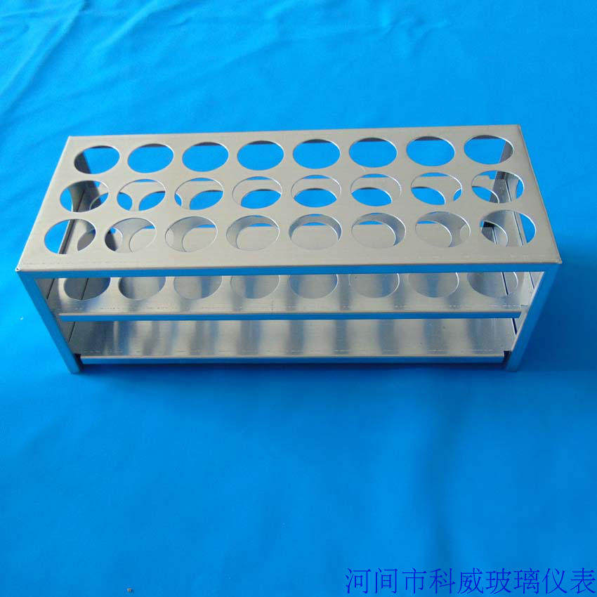 铝合金试管架40孔15.5mm18.5mm20.5mm22.5mm27.5比色管架离心管架_虎窝淘