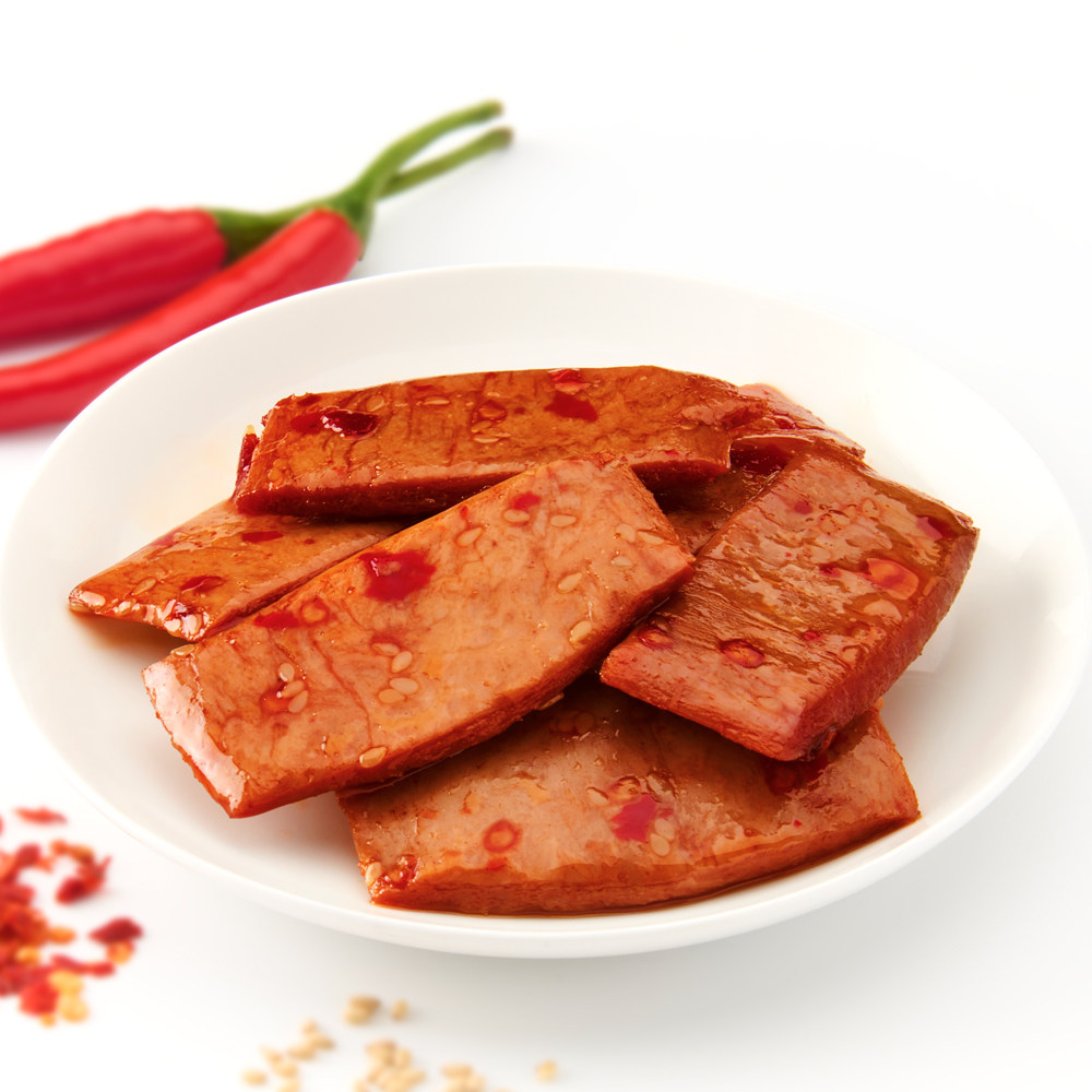 圃美多人造植物肉大豆蛋白豆制品饱腹代餐即食手撕豆干零食素肉