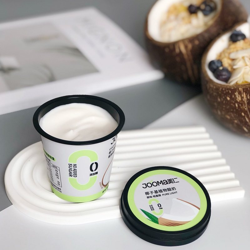 JOOMA美仁轻盈版植物基椰子酸奶纯素食无奶麸0乳糖0添加蔗糖100g,淘宝优惠券,粉丝福利购,淘宝优惠卷