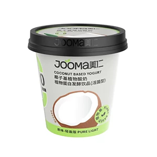 JOOMA美仁轻盈版植物基椰子酸奶纯素食无奶麸0乳糖0添加蔗糖100g,淘宝优惠券,粉丝福利购,淘宝优惠卷