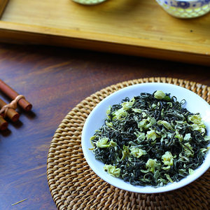 2018新茶碧云涧碧潭级浓香甘露雪竹炒花飘雪茉莉花茶250克包邮