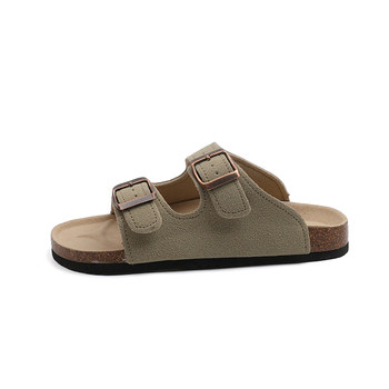 Sannobaker summer Boken sandals cork ທີ່ກົງກັນກັບຜູ້ຊາຍແລະແມ່ຍິງ, ເກີບນອກໃສ່ສະບາຍ, breathable slip-on ins ແນວໂນ້ມ